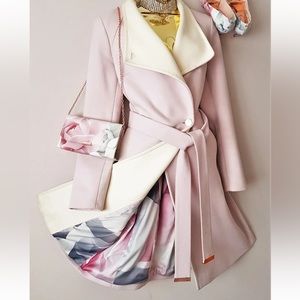 Ted Baker Afina Lavender Wool Jacket